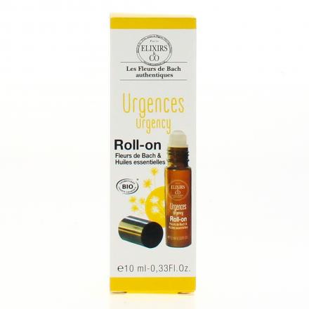 ELIXIRS & CO Les fleurs de Bach authentiques Urgences BIO roll-on 1 ml