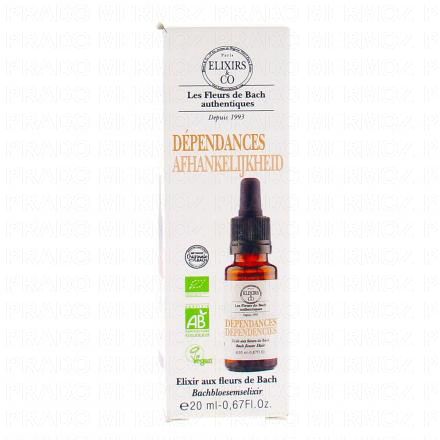 ELIXIRS & CO Les fleurs de bach Dépendances Flacon 20ml