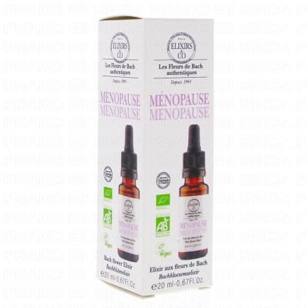 ELIXIRS & CO Les fleurs de bach Ménopause -Flacon 20ml