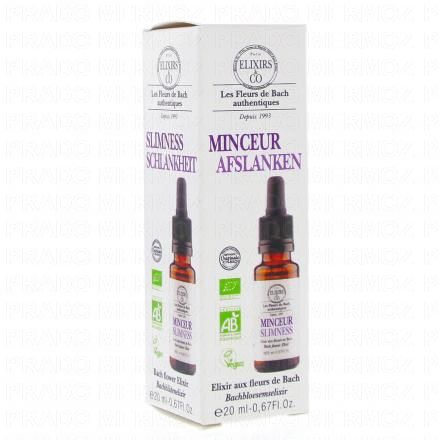 ELIXIRS & CO Les fleurs de bach Minceur-Flacon 20ml