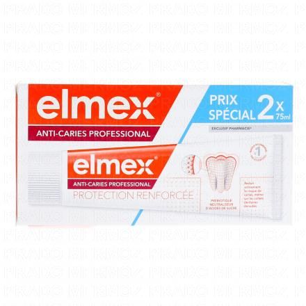 ELMEX Anti-Caries Protection Renforcée (lot 2x75ml)
