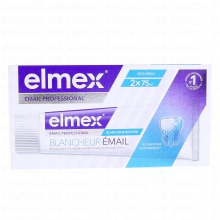 Dentifrice Dentifrice blancheur émail 2x75ml