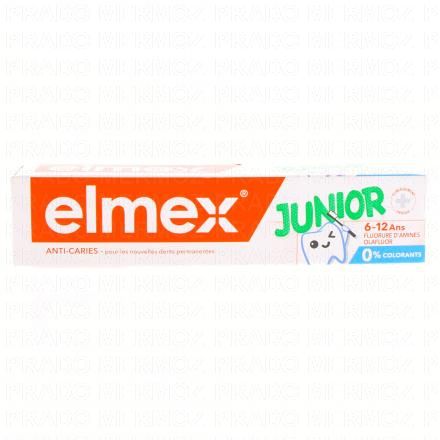 ELMEX Dentifrice Elmex Anti-Caries Junior 6-12 ans (tube 75ml)