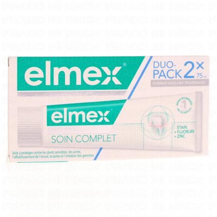 ELMEX Duo Pack Dentifrice sensitive plus 2x75ml