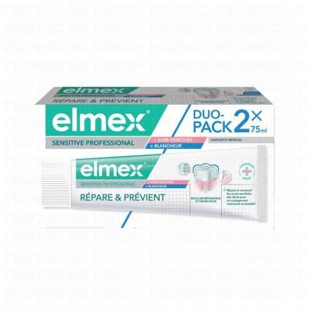 Sensitive Professional - Dentifrice Soin gencives et blancheur lot 2 x 75ml