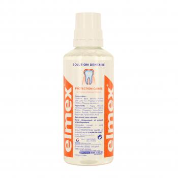 ELMEX Solution dentaire protection anti-caries flacon 400ml