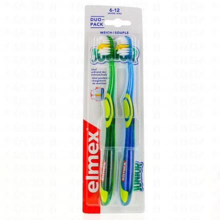 ELMEX Brosse à dents Elmex Anti-Caries Junior x2