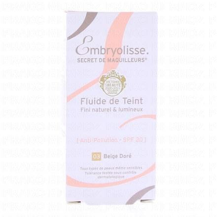 EMBRYOLISSE Fluide de Teint 03 Golden Beige SPF20 30ml