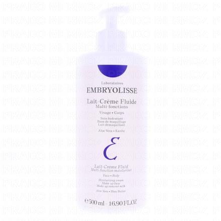 EMBRYOLISSE Lait-crème fluide flacon pompe 500ml