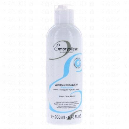 EMBRYOLISSE Lait doux démaquillant 200ml