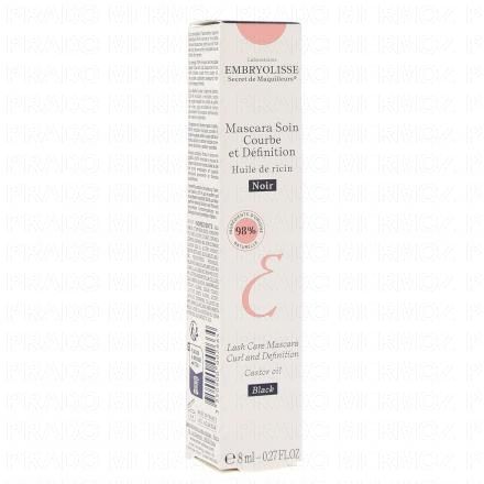 EMBRYOLISSE Mascara Soin Courbe et Définition Noir 8 ml