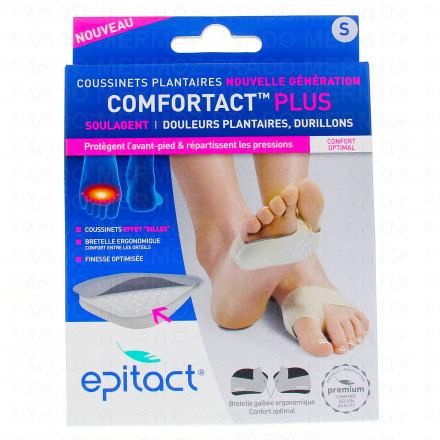 EPITACT Comfortact plus coussinets plantaires (taille s)