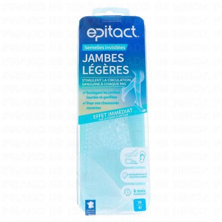 EPITACT Semelles invisibles Jambes légères (39-41)