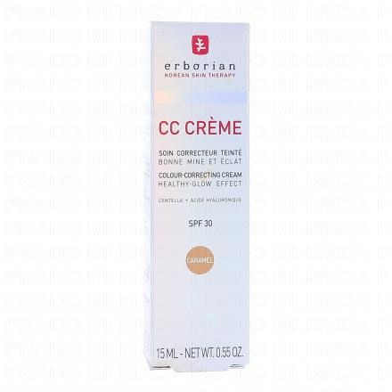 ERBORIAN CC Cr&egrave;me SPF30 Caramel (15ml)
