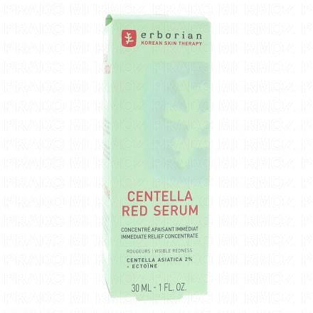 ERBORIAN Centella Red Sérum Concentré Apaisant Immédiat 30ml