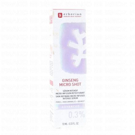 ERBORIAN Ginseng Micro Shot Advanced 0.3% (10ml)