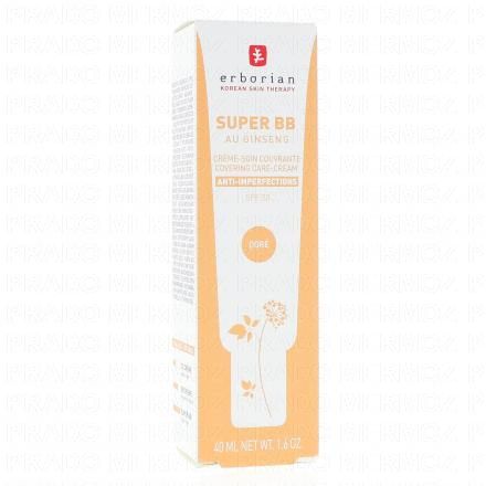 ERBORIAN Super BB Au Ginseng SPF 20 Doré 40ml