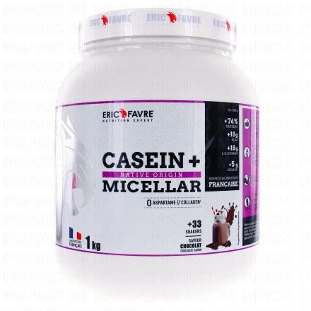 ERIC FAVRE CASEIN + Micellar Chocolat 1kg (+33 shakers)