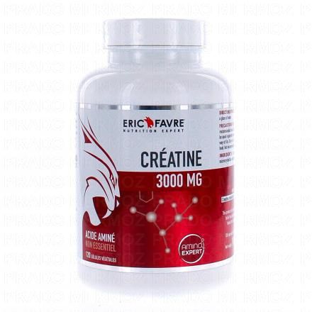 ERIC FAVRE Cr&eacute;atine 3000mg 120 g&eacute;lules