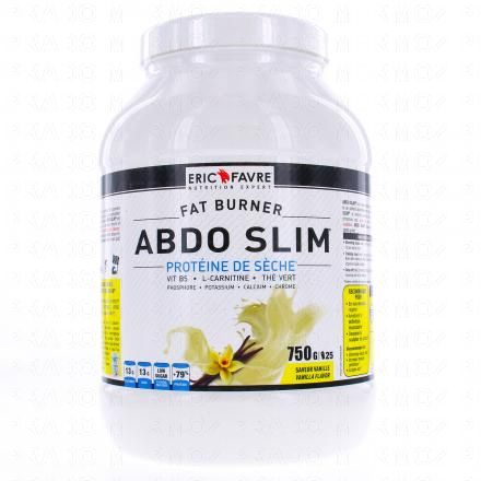 ERIC FAVRE Fat burner abdo slim protéine de sèche saveur vanille 750g