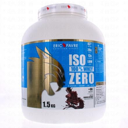 ISO 100% Whey Zero I Poids 1,5KG I Eric Favre