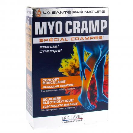 ERIC FAVRE Myo Cramp Spécial crampes 30 comprimés