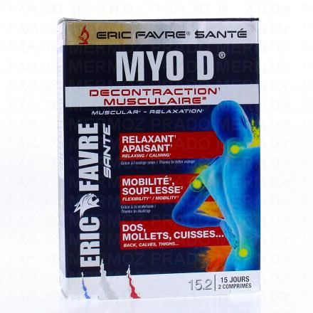 ERIC FAVRE Myo D - Décontraction musculaire x15 jours