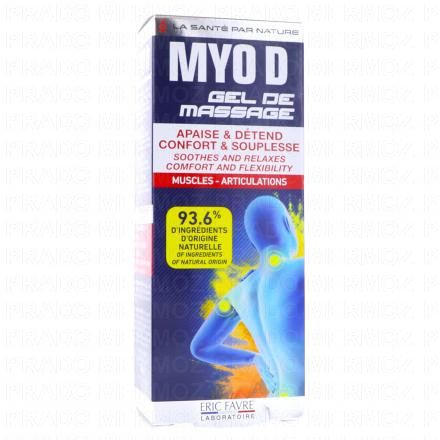 ERIC FAVRE Myo D - Gel décontractant à l’Arnica tube 100ml
