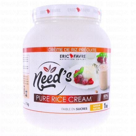 ERIC FAVRE Need's Pure Rice Cream Saveur Nature 1Kg