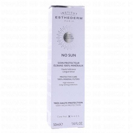 ESTHEDERM No Sun - Soin protecteur 100% écrans minéraux visage tube 40ml