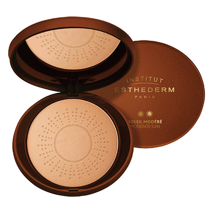 ESTHEDERM Reflets de soleil - Poudre ensoleillante soleil modéré protectrice boîtier 15g