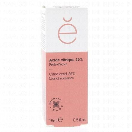 ETAT PUR Acide Citrique 26% 15ml