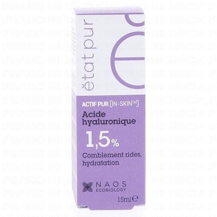 ETAT PUR Actif pur - Acide Hyaluronique 1,5% flacon 15 ml