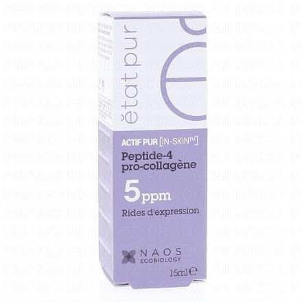 ETAT PUR Actif pur - Peptide-4 Pro-Collagène 5ppm flacon 15ml