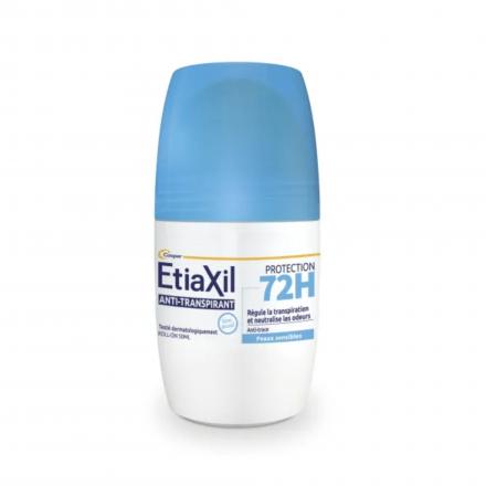 ETIAXIL Anti-Transpirant - D&eacute;odorant Roll-on Protection 72h (50ml)