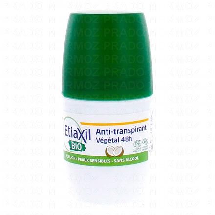 ETIAXIL Anti transpirant végétal noix de coco bio 48h (50ml)