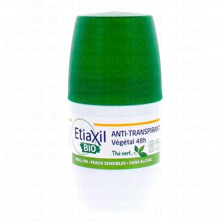 ETIAXIL Déodorant antitranspirant végétal au thé vert bio (50ml)