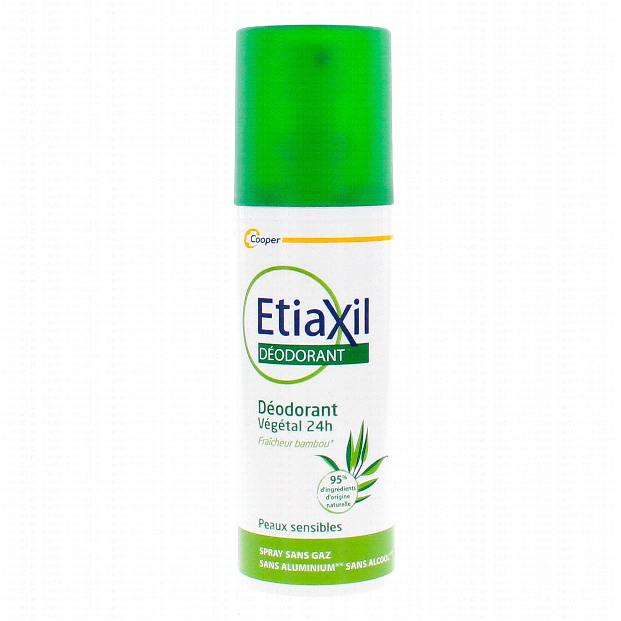 ETIAXIL Déodorant végétal 24h en spray spray 100ml Parapharmacie en