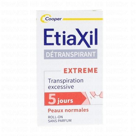 ETIAXIL Détranspirant Extreme roll-on 15ml (unité)