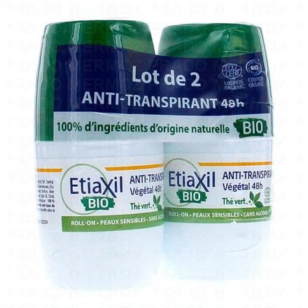 Déodorant antitranspirant végétal au thé vert bio 2 x 50ml 3