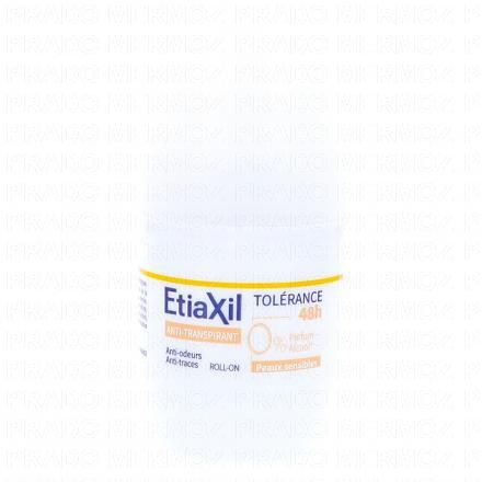 ETIAXIL Tolérance -Déodorant Anti-Transpirant Roll-on 48H 50ml