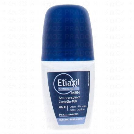 ETIAXIL déodorant men anti-transpirant controle 48h roll-on (50ml)