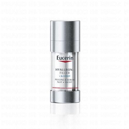 EUCERIN Hyaluron filler +3x effect - Peeling et sérum nuit 30ml