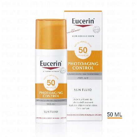 EUCERIN Sun Protection - Pigment control fluide solaire visage SPF 50+ tube 50ml