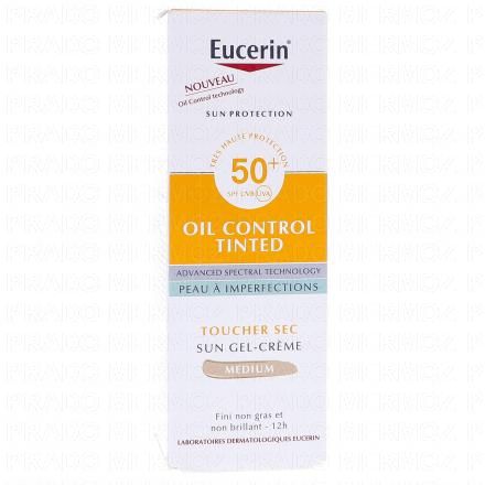 Sun protection - Oil Control Tinted Gel Crème SPF50+ Teintée Medium 50ml 5