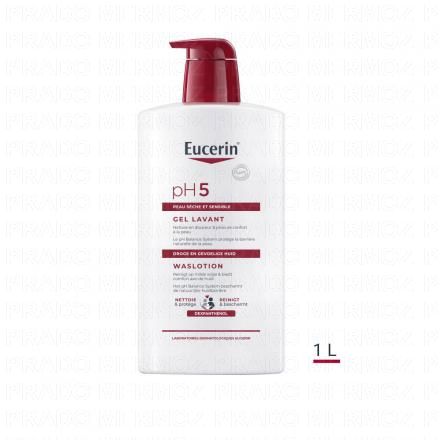 EUCERIN PH5 - Gel lavant (flacon pompe 1l)