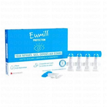 Protection Gouttes Occulaires yeux fatigués, secs, exposés aux écrans 10 unidoses de 0,5 ml 2