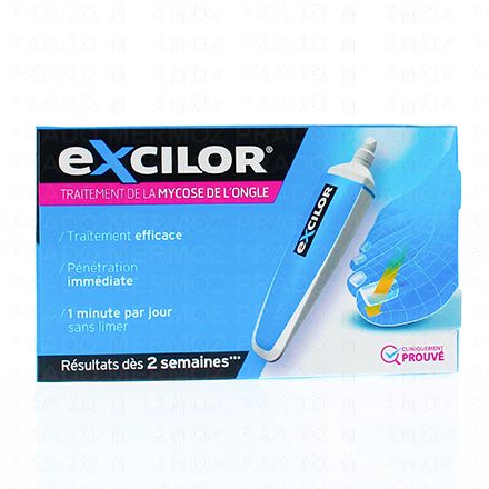 EXCILOR Solution mycose de l'ongle stylet stylet de 3,3ml