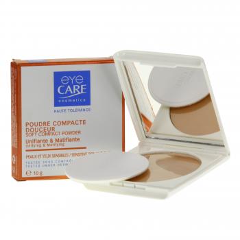 EYE CARE Poudre compacte beige claire n°04 boîtier 10g