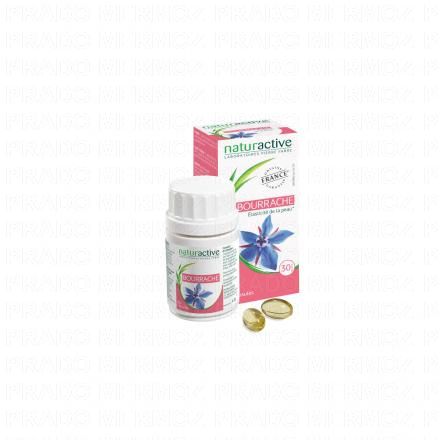 NATURACTIVE Elusanes Huile de Bourrache 60 capsules